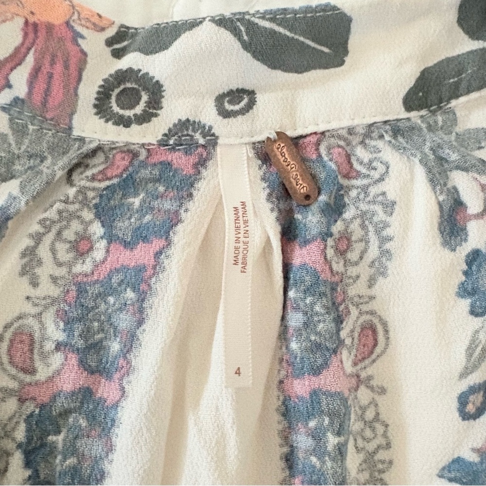 Floral Long Sleeve top Free people - Picture 2 of 2